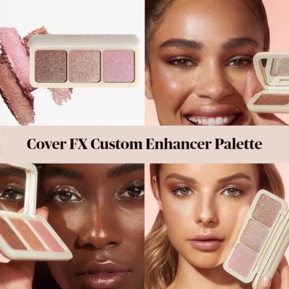 COVER FX Highlighter Palette Brown Gold - Picture 2 of 15